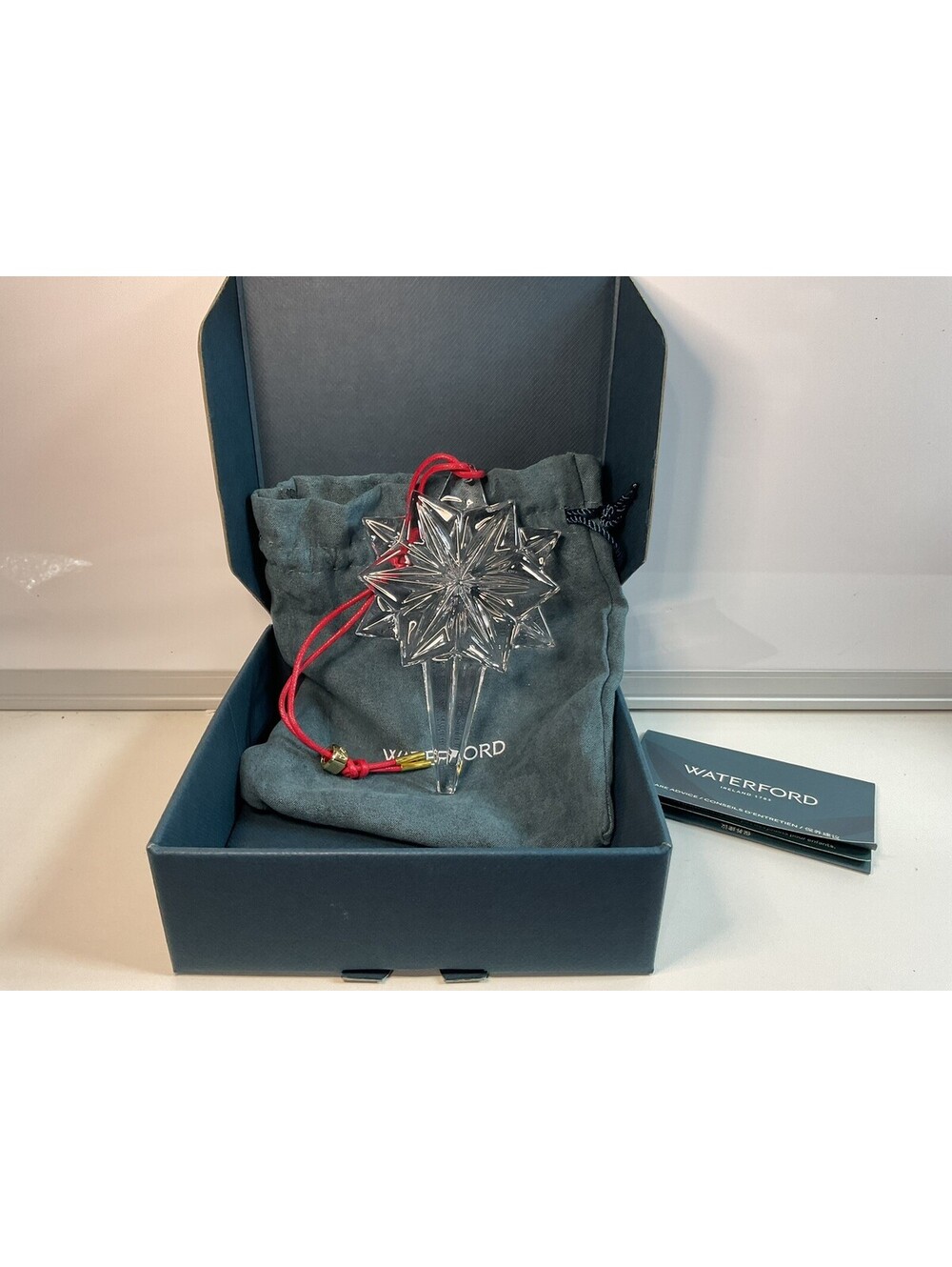Waterford 2024 Snow Star Ornament NIB